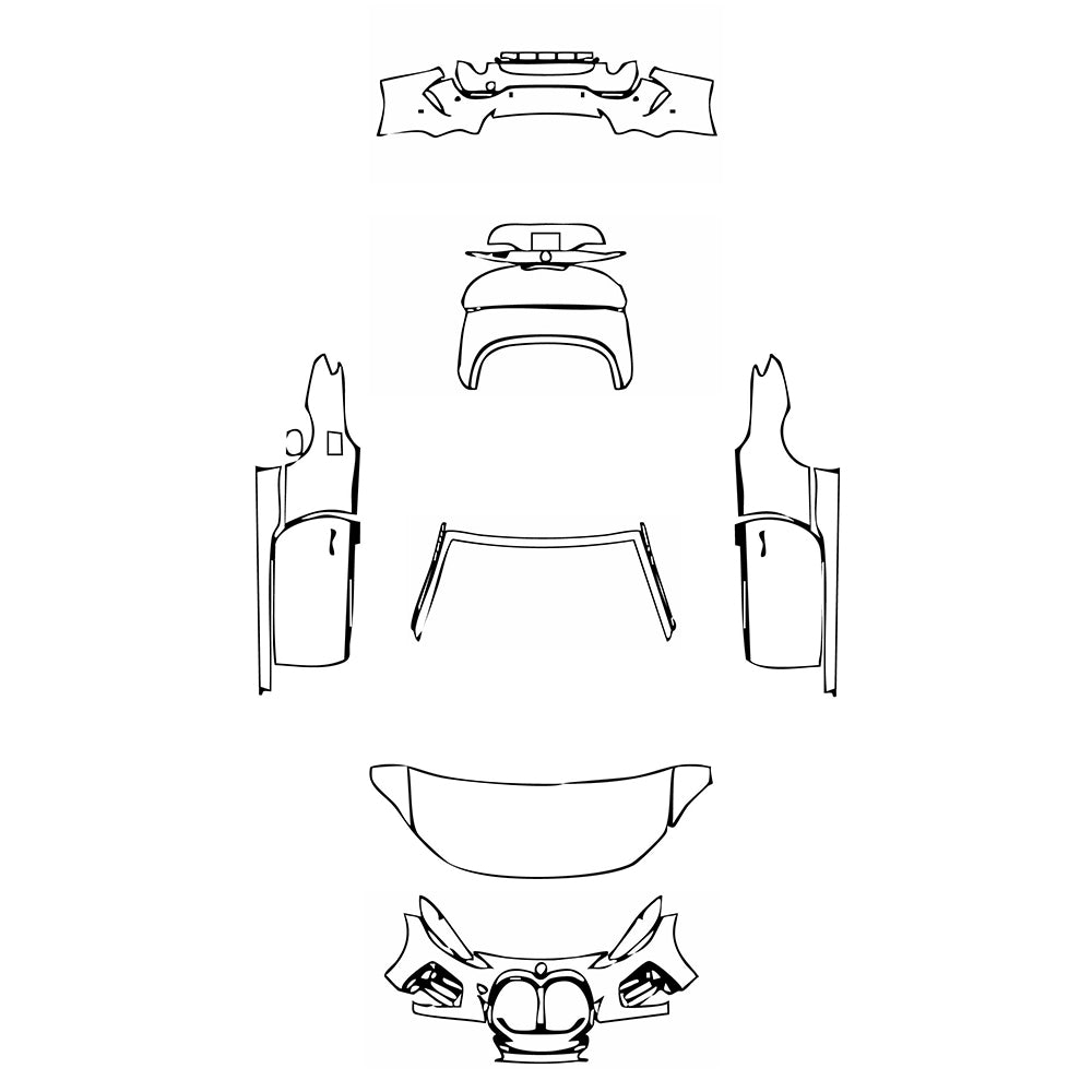 Pre-Cut PPF BMW 4 Series Convertible M Sport 2024 - PPF-Kits