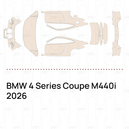PPF prédécoupé BMW 4 Series Coupe M440i 2026