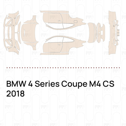 PPF prédécoupé BMW 4 Series Coupe M4 CS 2018