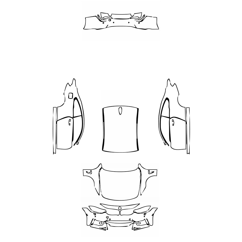 Pre-Cut PPF BMW 4 Series Coupe M Sport 2019 - PPF-Kits