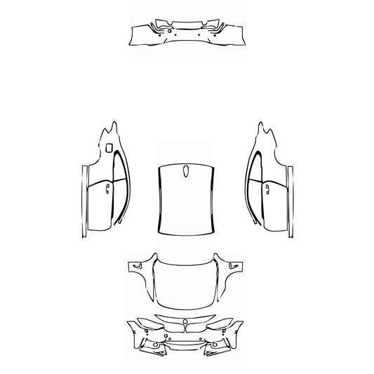 Pre-Cut PPF BMW 4 Series Coupe M Sport 2019 - PPF-Kits
