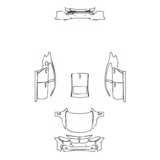 Pre-Cut PPF BMW 4 Series Gran Coupe Luxury Line 2017 - PPF-Kits