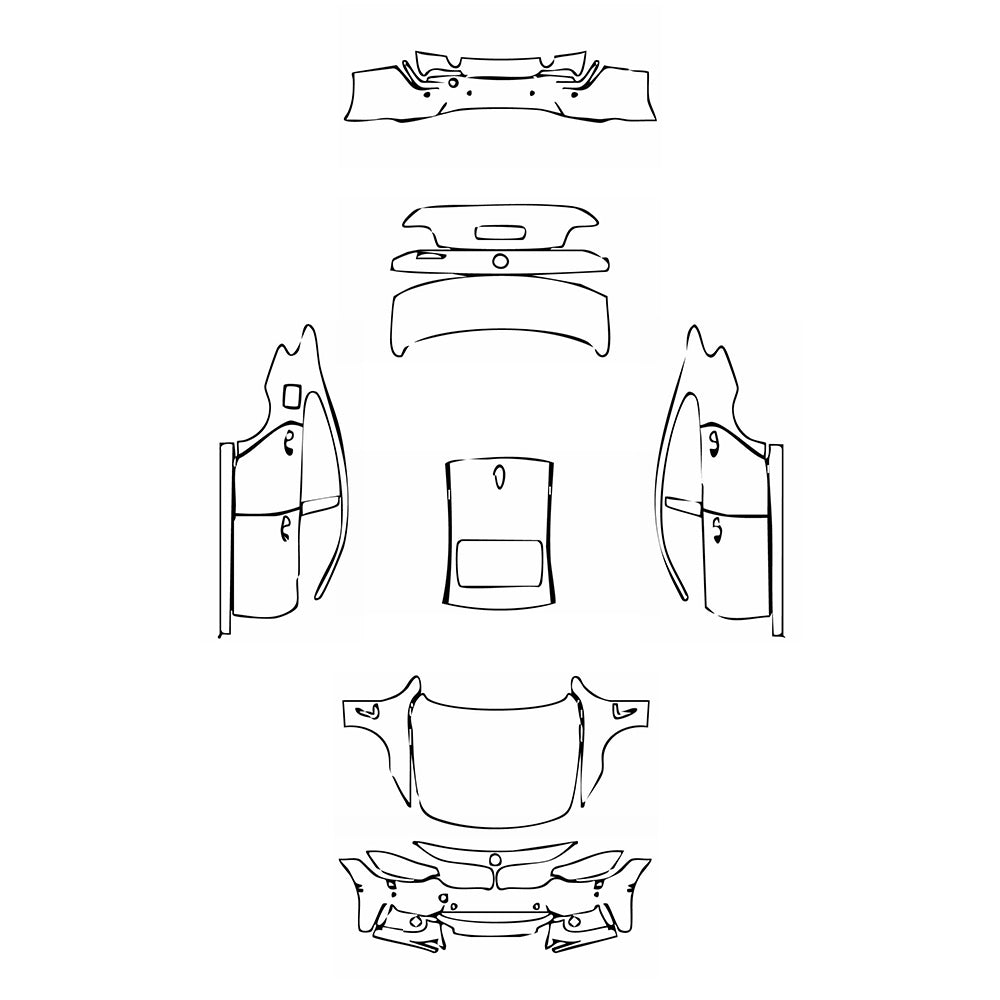 Pre-Cut PPF BMW 4 Series Gran Coupe M Sport 2014 - PPF-Kits