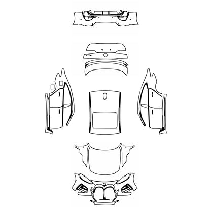 Pre-Cut PPF BMW 4 Series Gran Coupe M Sport 2025 - PPF-Kits