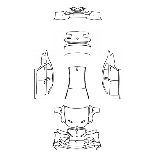 Pre-Cut PPF BMW 5 Series Sedan M5 CS 2022 - PPF-Kits