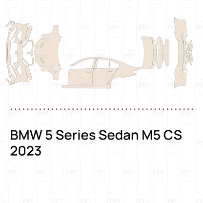 PPF prédécoupé BMW 5 Series Sedan M5 CS 2023
