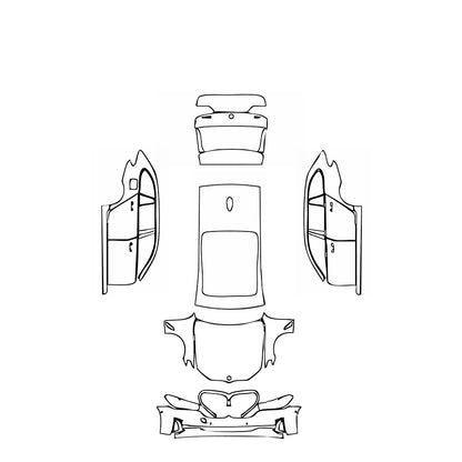 Pre-Cut PPF BMW 5 Series Touring Base 2021 - PPF-Kits
