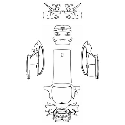Pre-Cut PPF BMW 5 Series Touring M5 2025 - PPF-Kits