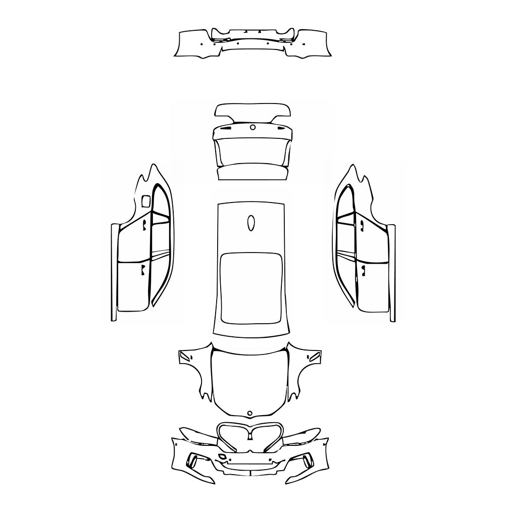 Pre-Cut PPF BMW 5 Series Touring M Sport 2021 - PPF-Kits