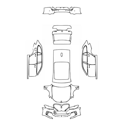 Pre-Cut PPF BMW 5 Series Touring M Sport 2021 - PPF-Kits