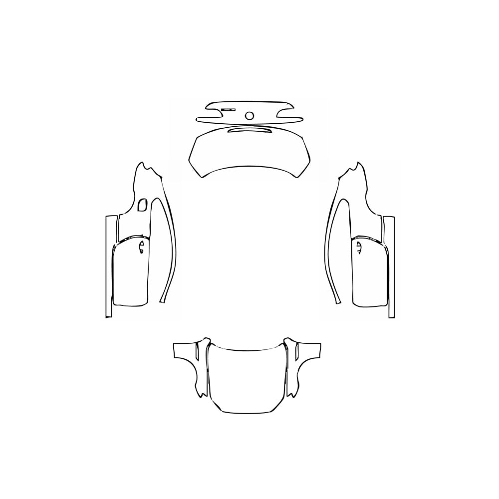 Pre-Cut PPF BMW 6 Series Coupe Base 2012 - PPF-Kits