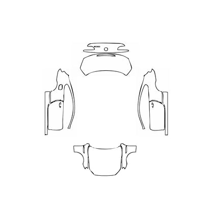 Pre-Cut PPF BMW 6 Series Coupe Base 2013 - PPF-Kits