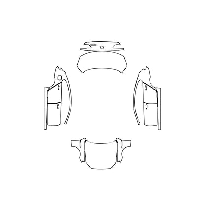 Pre-Cut PPF BMW 6 Series Gran Coupe Base 2012 - PPF-Kits