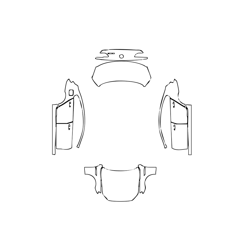 Pre-Cut PPF BMW 6 Series Gran Coupe Base 2015 - PPF-Kits