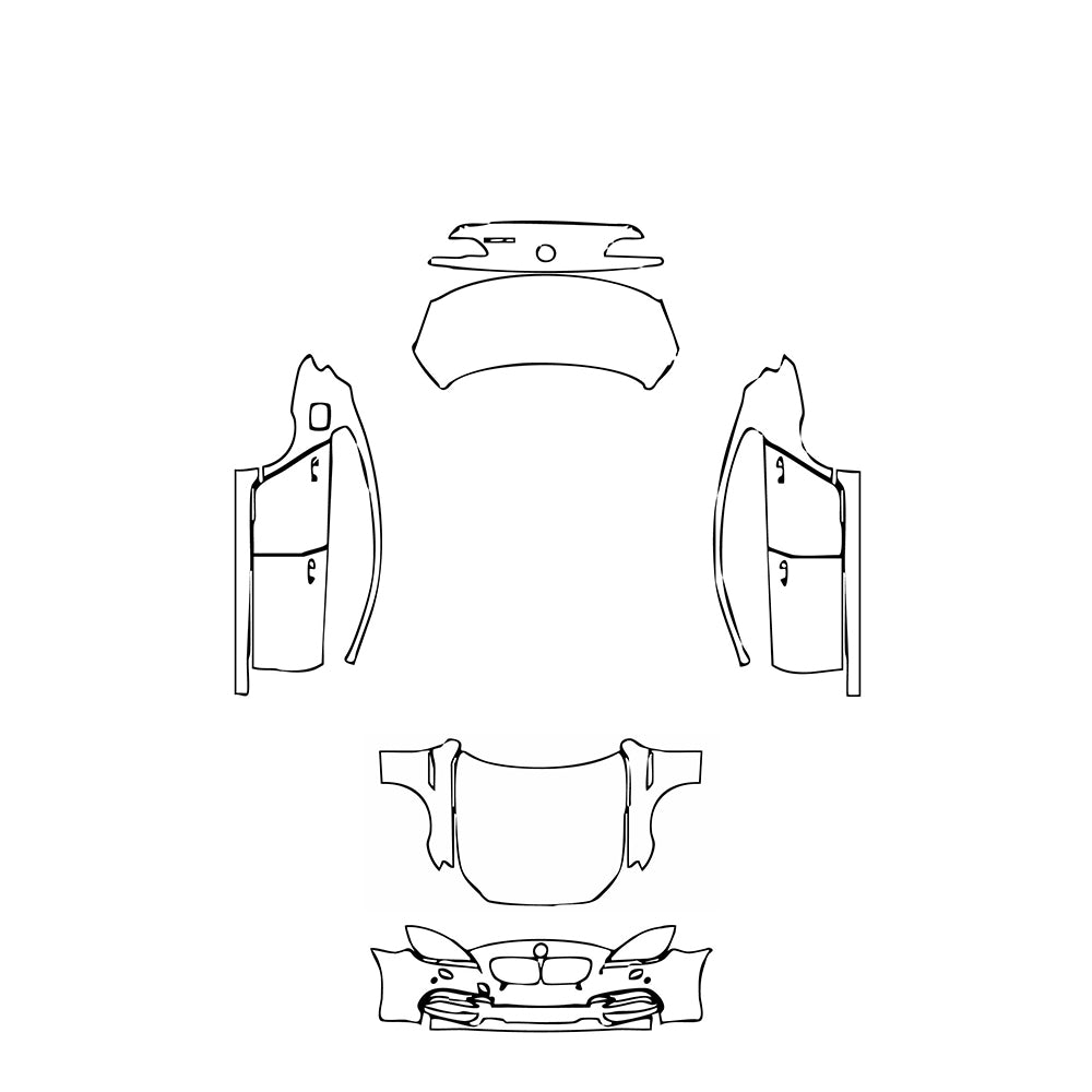 Pre-Cut PPF BMW 6 Series Gran Coupe Base 2016 - PPF-Kits