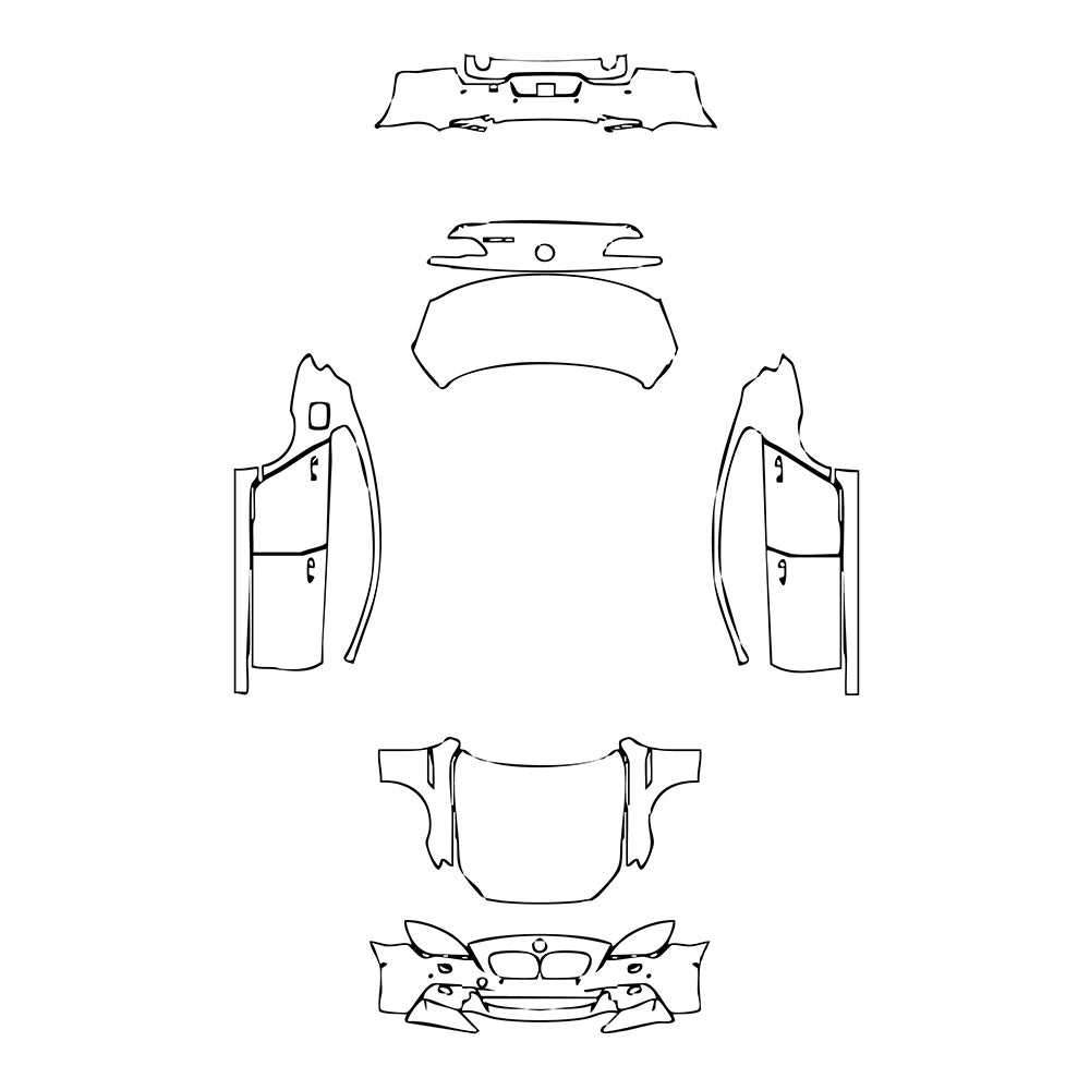 Pre-Cut PPF BMW 6 Series Gran Coupe M Sport 2012 - PPF-Kits