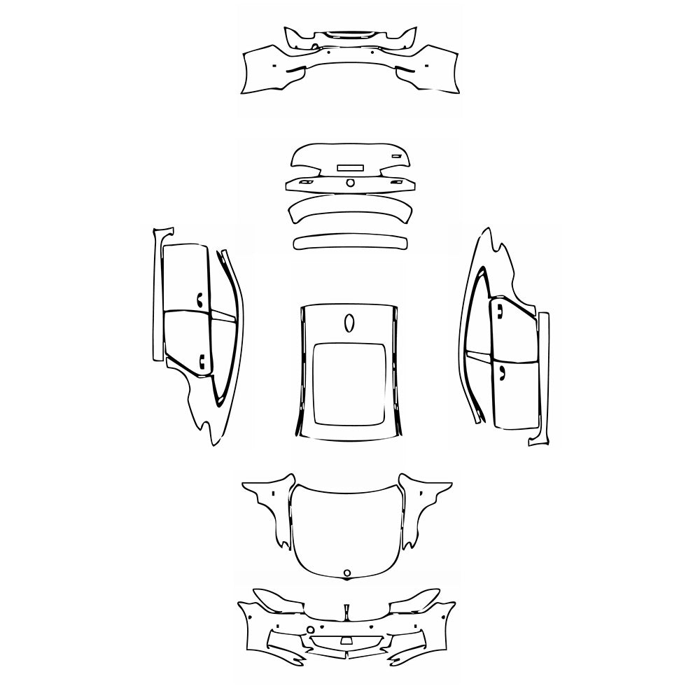 Pre-Cut PPF BMW 6 Series Gran Turismo M Sport 2019 - PPF-Kits