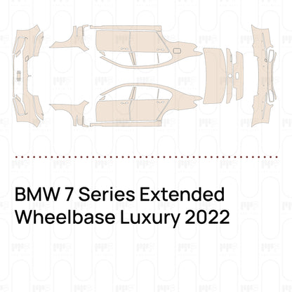 PPF prédécoupé BMW 7 Series Extended Wheelbase Luxury 2022