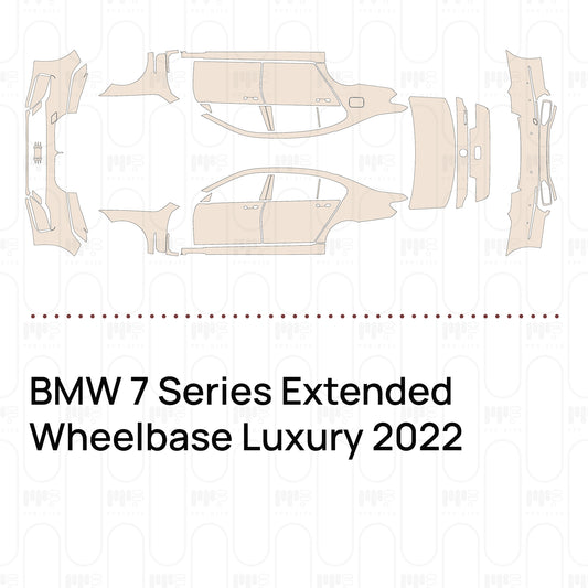 PPF prédécoupé BMW 7 Series Extended Wheelbase Luxury 2022