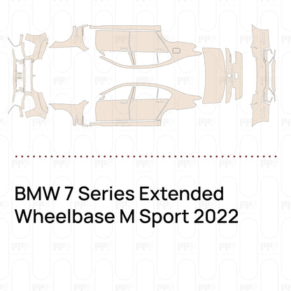 PPF prédécoupé BMW 7 Series Extended Wheelbase M Sport 2022