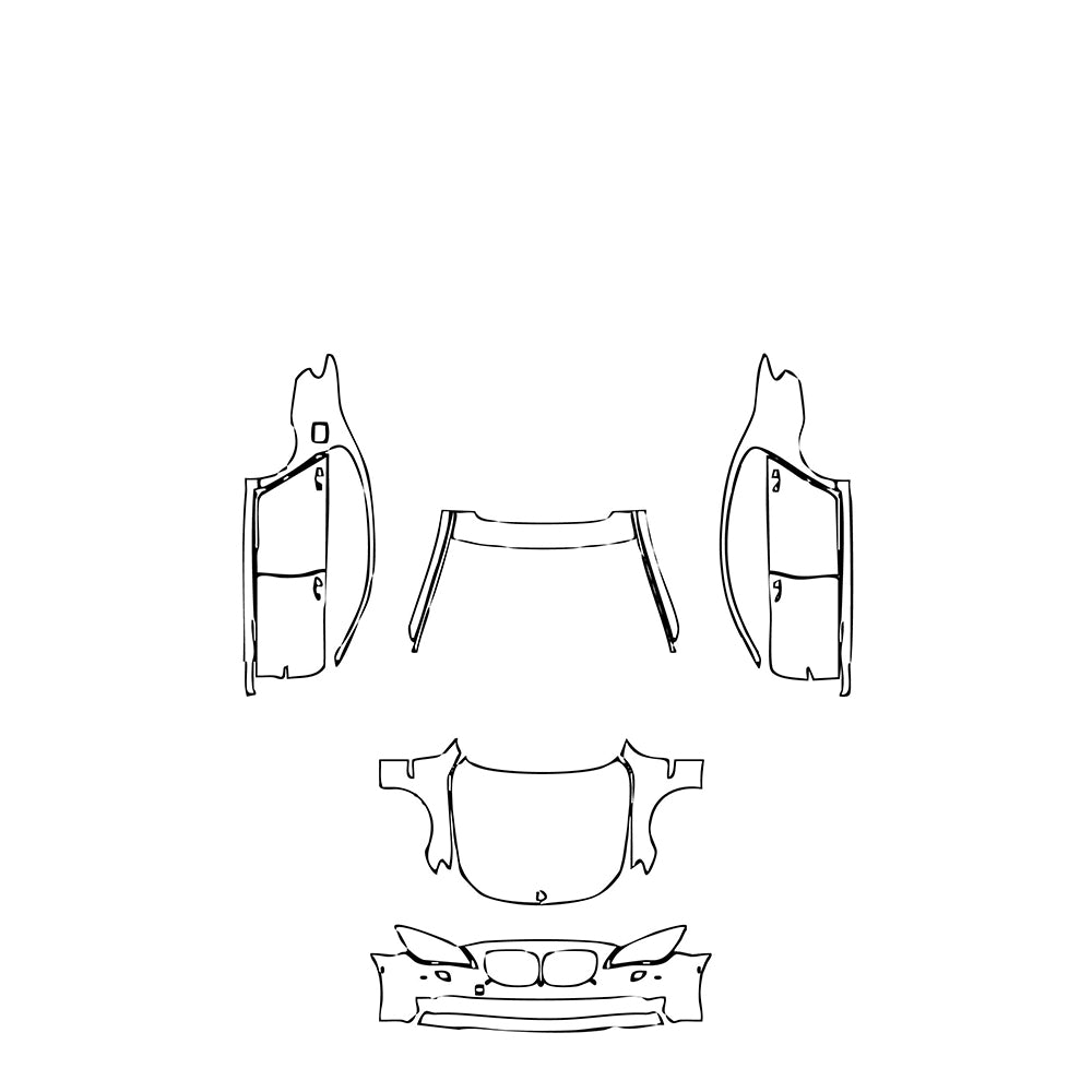 Pre-Cut PPF BMW 7 Series Luxury 2011 - PPF-Kits