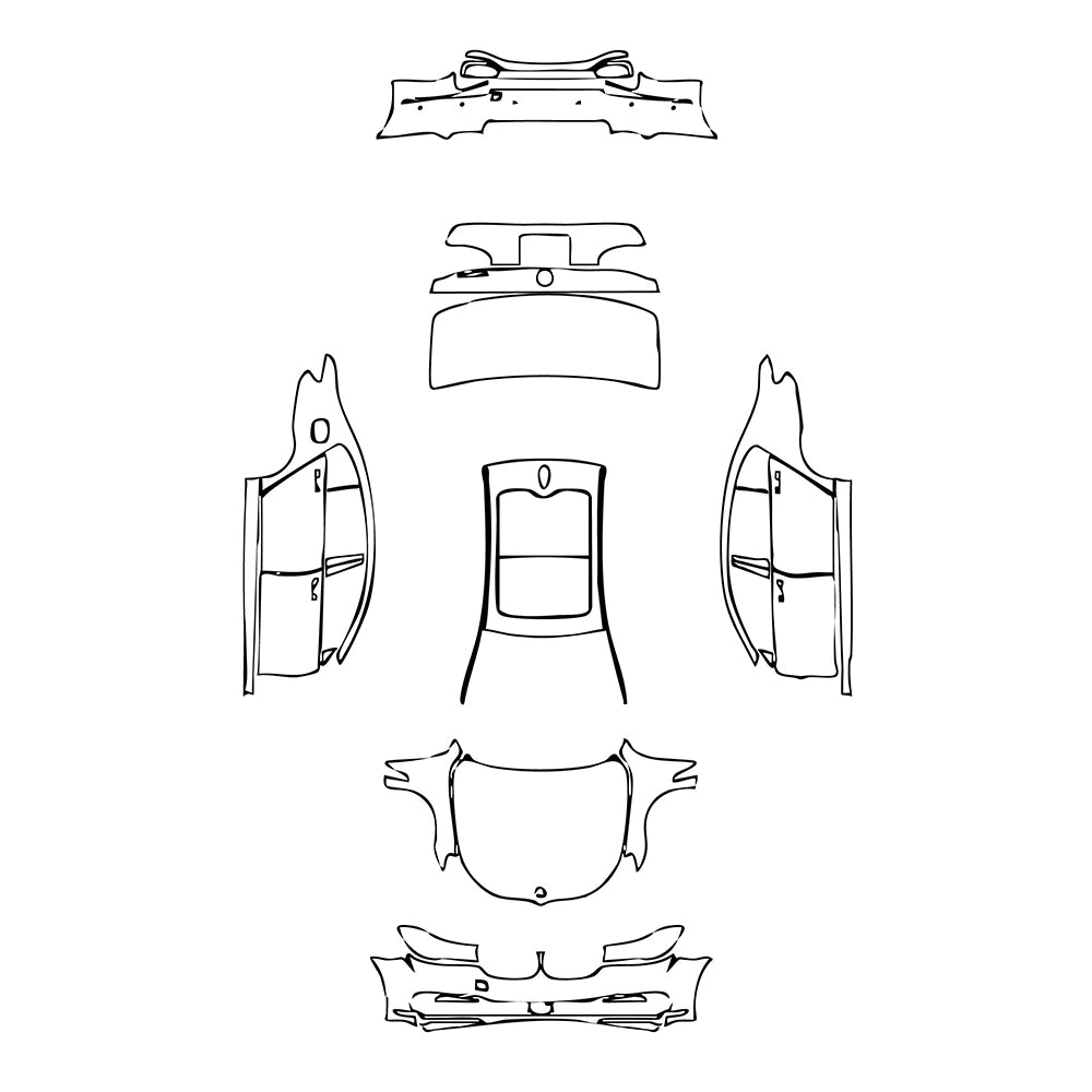 Pre-Cut PPF BMW 7 Series Luxury 2017 - PPF-Kits