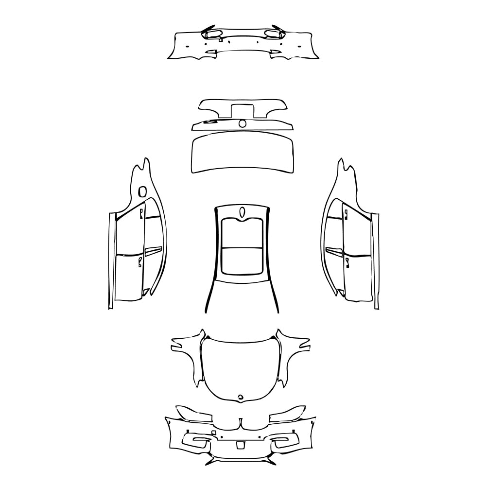 Pre-Cut PPF BMW 7 Series M760 Li 2018 - PPF-Kits