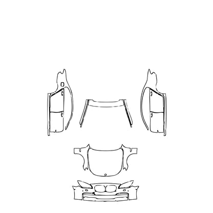 Pre-Cut PPF BMW 7 Series M Sport 2015 - PPF-Kits