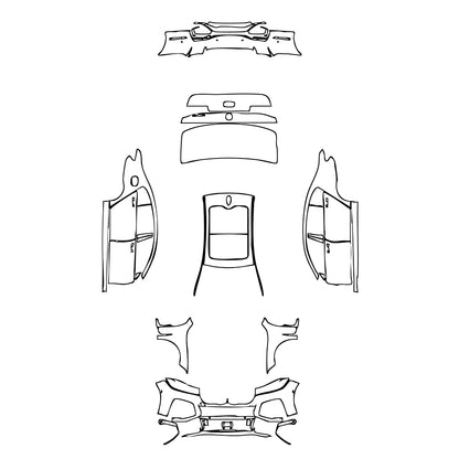 Pre-Cut PPF BMW 7 Series M Sport 2019 - PPF-Kits