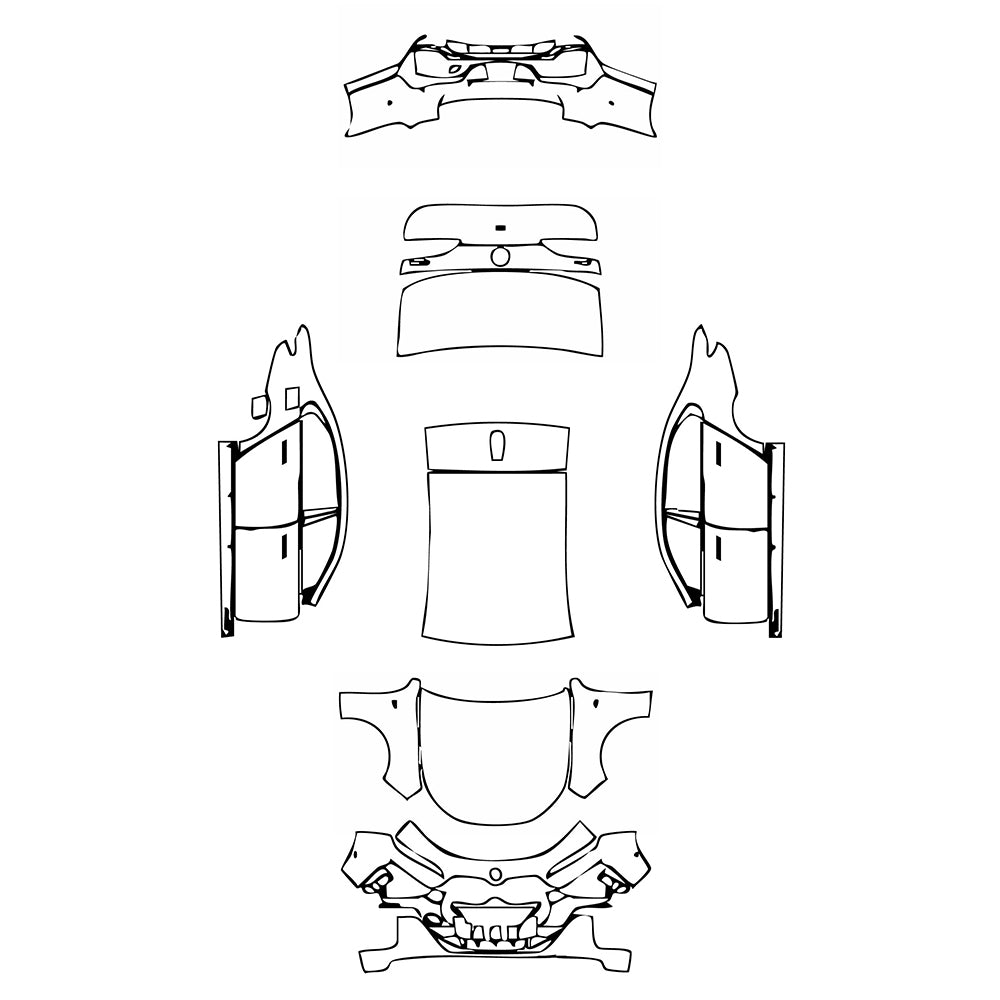 Pre-Cut PPF BMW 7 Series M Sport 2024 - PPF-Kits