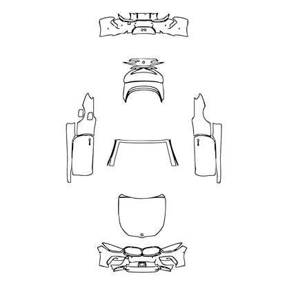 Pre-Cut PPF BMW 8 Series Convertible M8 2024 - PPF-Kits