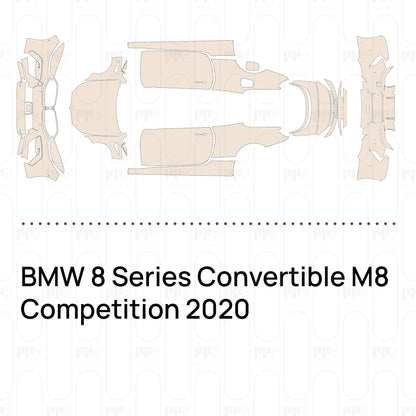 PPF prédécoupé BMW 8 Series Convertible M8 Competition 2020