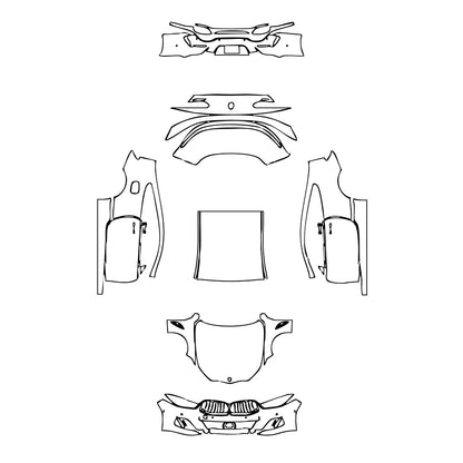 Pre-Cut PPF BMW 8 Series Coupe M850i 2019 - PPF-Kits
