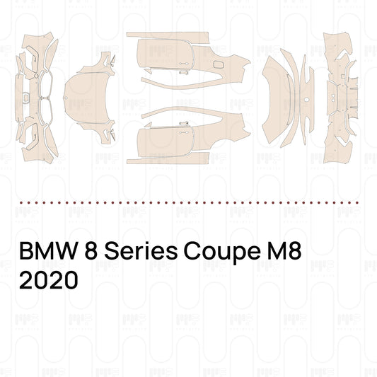 PPF prédécoupé BMW 8 Series Coupe M8 2020