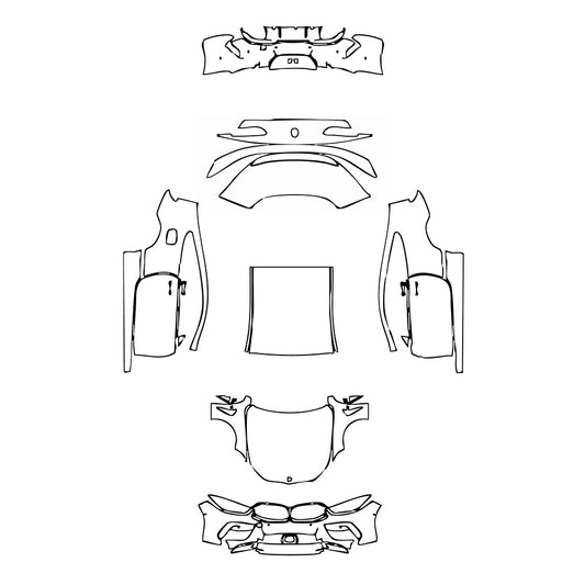 Pre-Cut PPF BMW 8 Series Coupe M8 2025 - PPF-Kits