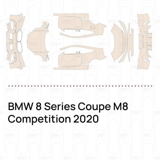 PPF prédécoupé BMW 8 Series Coupe M8 Competition 2020