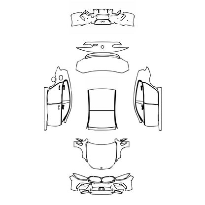 Pre-Cut PPF BMW 8 Series Gran Coupe M8 2020 - PPF-Kits