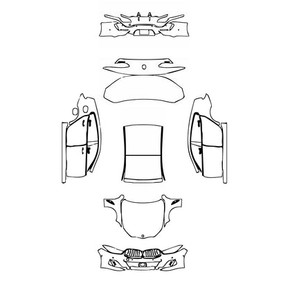 Pre-Cut PPF BMW 8 Series Gran Coupe M Sport 2022 - PPF-Kits