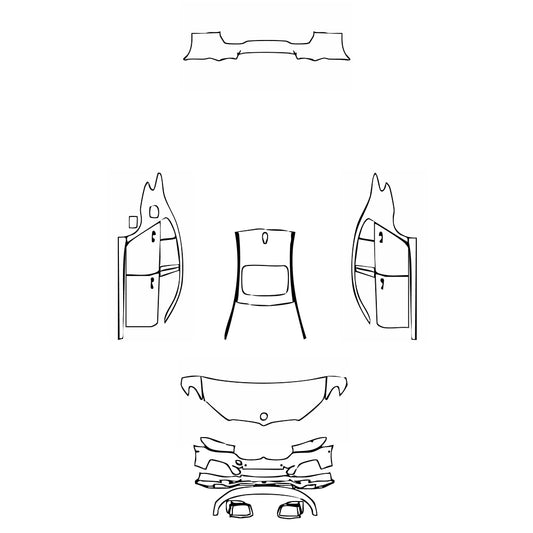 Pre-Cut PPF BMW Alpina B5 Saloon 2020 - PPF-Kits
