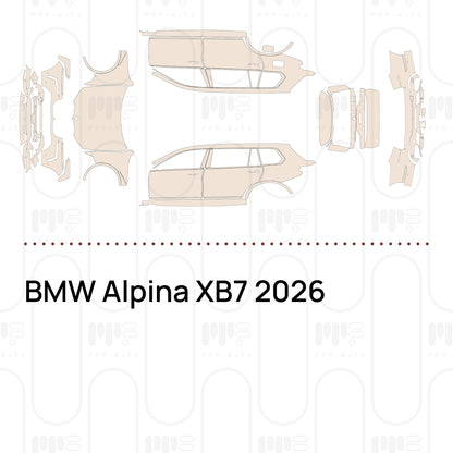 PPF prédécoupé BMW Alpina XB7 2026