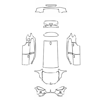 Pre-Cut PPF BMW X1 Extended Wheelbase Base 2019 - PPF-Kits