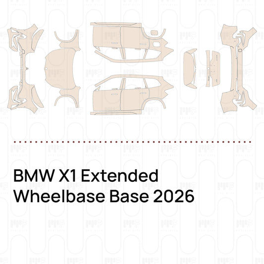 PPF prédécoupé BMW X1 Extended Wheelbase Base 2026