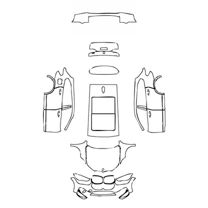 Pre-Cut PPF BMW X1 Standard Wheelbase Base 2022 - PPF-Kits
