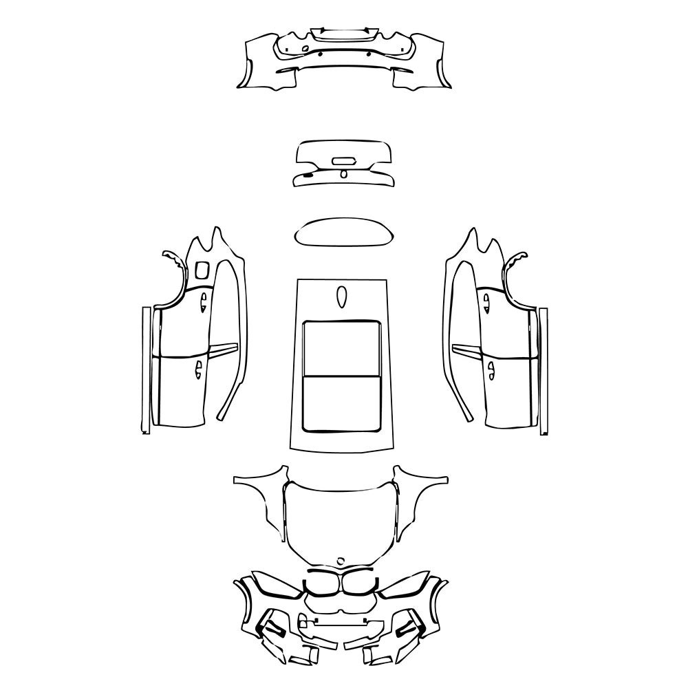 Pre-Cut PPF BMW X1 Standard Wheelbase M Sport 2020 - PPF-Kits