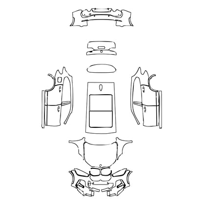 Pre-Cut PPF BMW X1 Standard Wheelbase M Sport 2022 - PPF-Kits