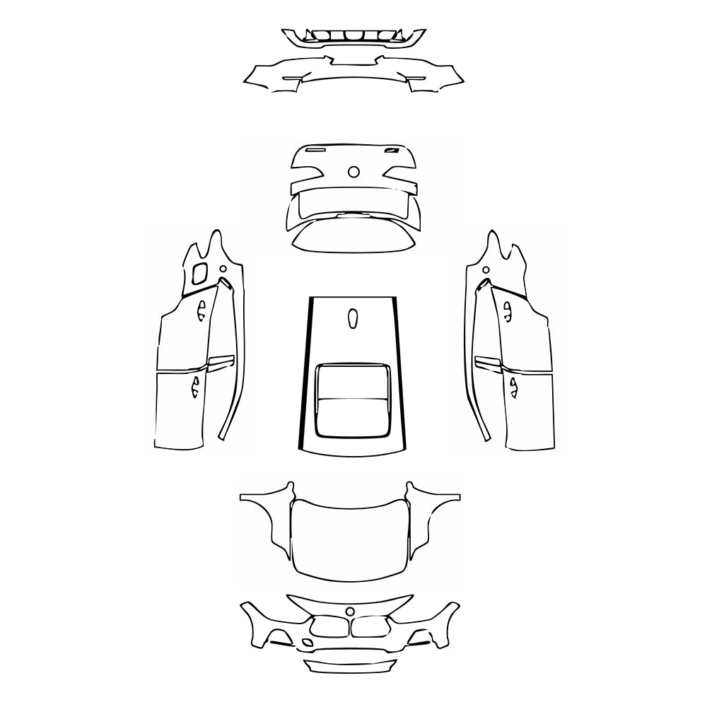 Pre-Cut PPF BMW X2 Base 2022 - PPF-Kits