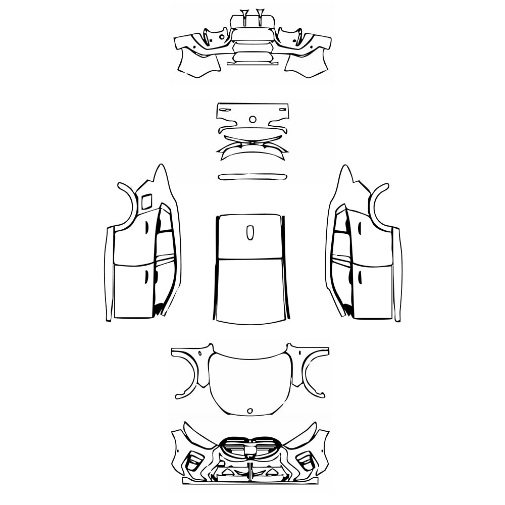 Pre-Cut PPF BMW X2 M35i 2024 - PPF-Kits