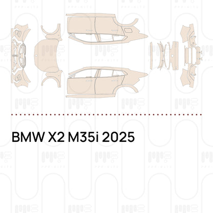PPF prédécoupé BMW X2 M35i 2025