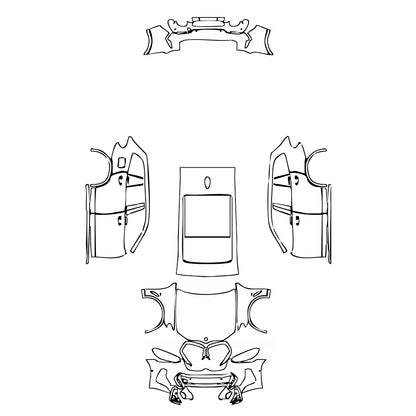 Pre-Cut PPF BMW X3 Standard Wheelbase M40i 2022 - PPF-Kits
