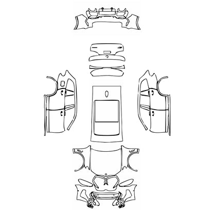 Pre-Cut PPF BMW X3 Standard Wheelbase M Sport 2022 - PPF-Kits